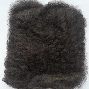 Pre-Stretched Afro Kinky Human Hair - Natural Black